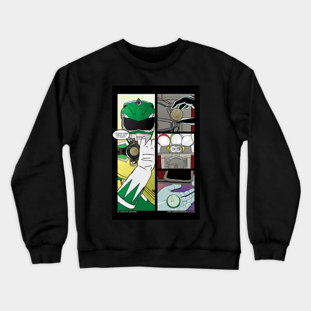 Green Ranger 25 cents Crewneck Sweatshirt by Donforte